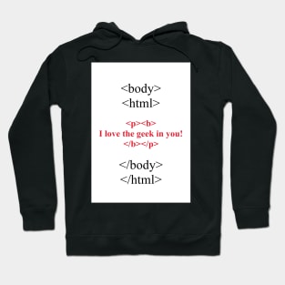 Geek code! I love the geek in you! Hoodie